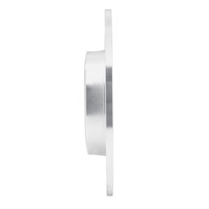 Mercedes-Benz SLK250 Brake Rotor (1) - Rear Right - R1 Concepts - Drilled & Slotted - Silver - `12-`20